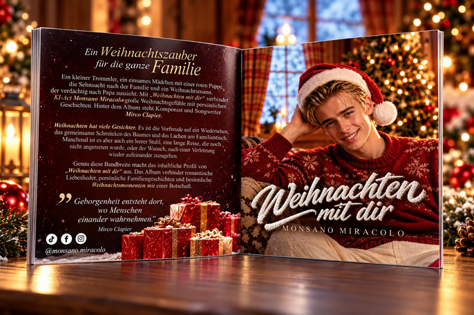 Booklet Monsano Miracolo „Weihnachten mit dir“ Booklet Monsano Miracolo „Weihnachten mit dir“
